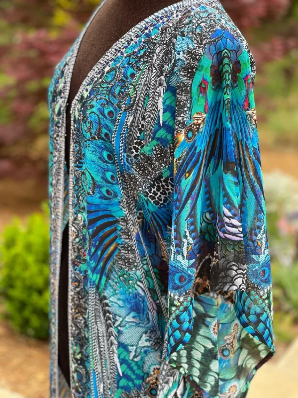 Blakeline Kimono: Sapphire Valley