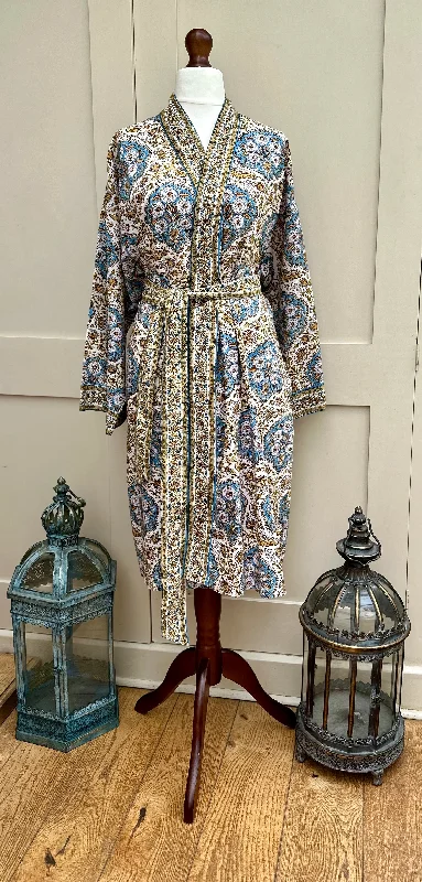 Anokhi Rowena Midi Dressing Gown