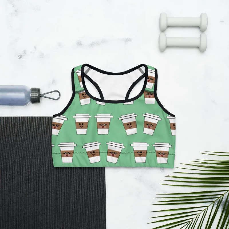 Double Latte Sports Bra