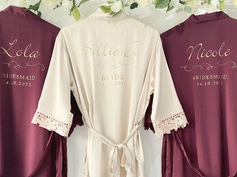 Ella Wine Robe