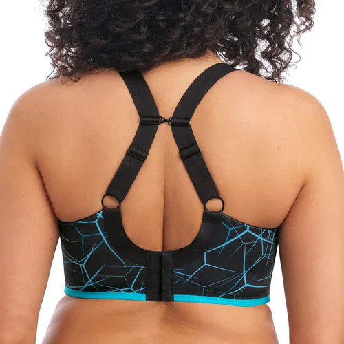 Elomi Energise UW Sports Bra - Blue Lightning