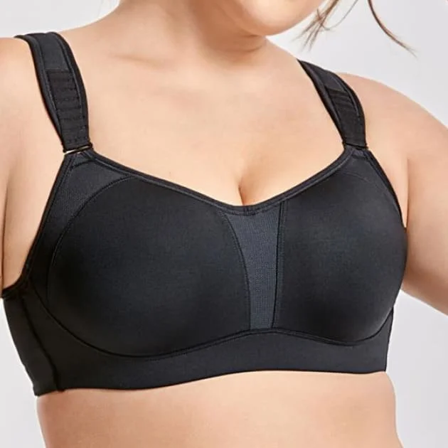 High Impact Bounce Control Black Sports Bra