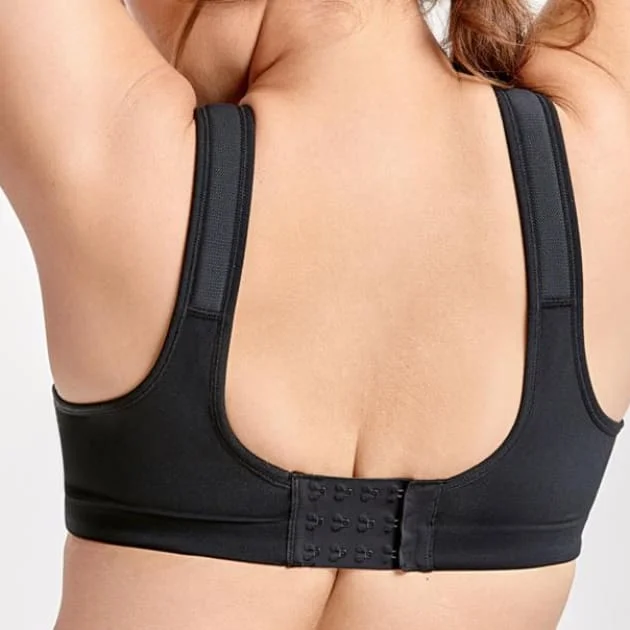 High Impact Bounce Control Black Sports Bra