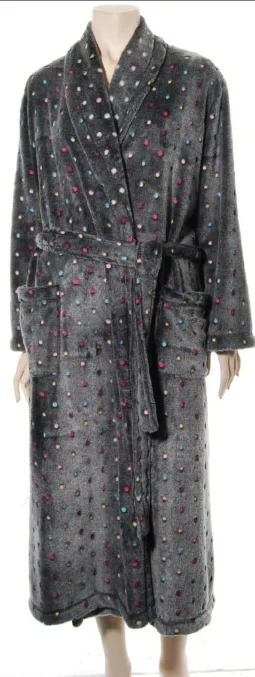 Jacquard Spotted Robe