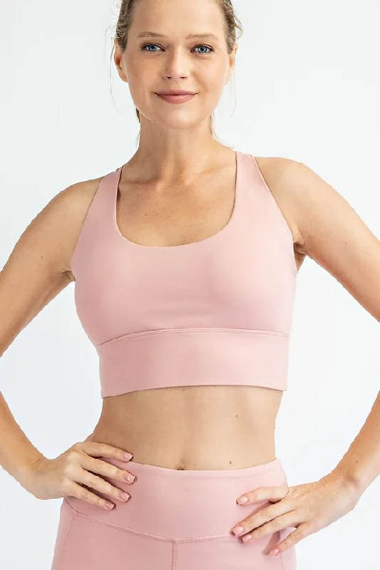 Light Pink Sports Bra