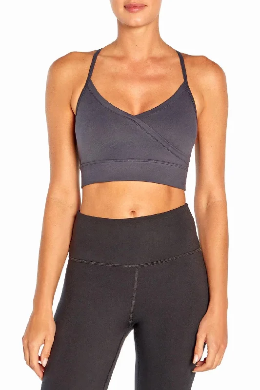 Marika Sports Bra Yoga Gym Crop Top Non-Wired Removable Padding Low Impact New