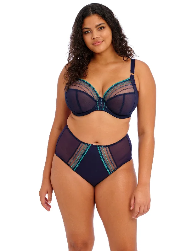 Matilda Underwire Plunge Bra in Siren Song