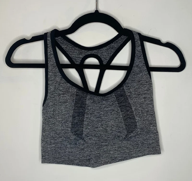 Mottled Grey Sports Bra