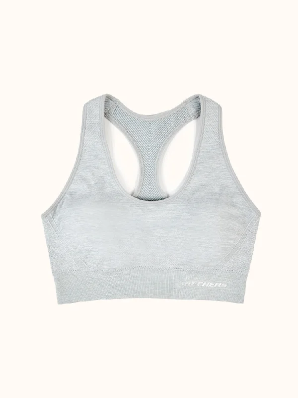 Ribbed Racerback Sports Bra