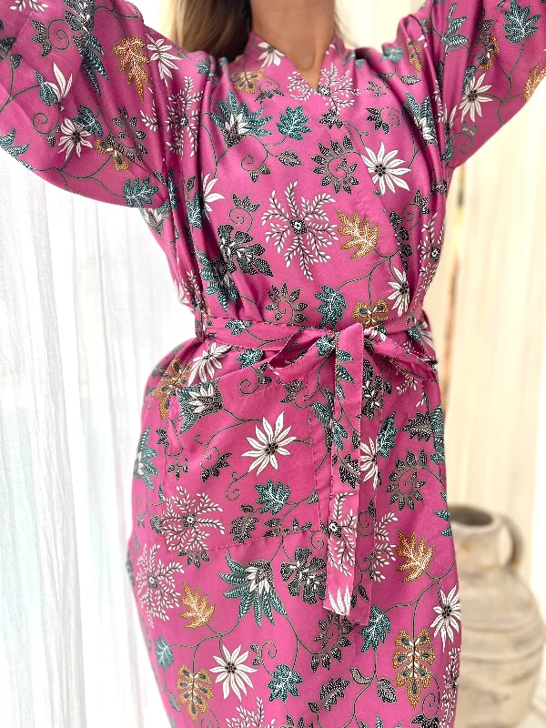 Kimono Robe in Pink