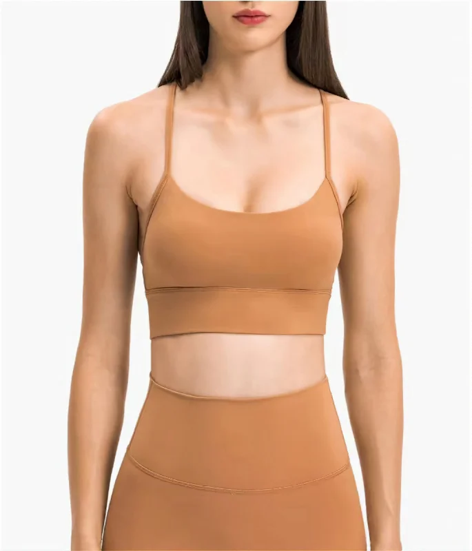 Speedy bra Burnt orange