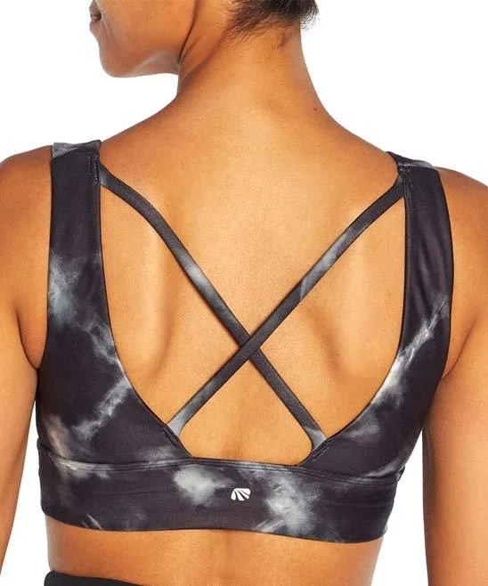 Sports Bra Yoga Top Non-Wired Removable Padding Crossback Straps Marika Gabby