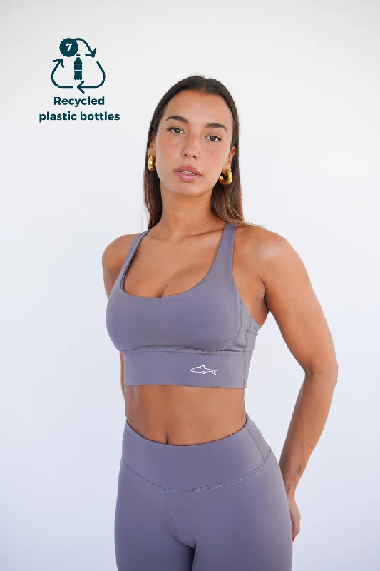 TOP CLASICO FIT PLANET GRIS