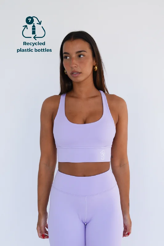 TOP CLASICO FIT PLANET LILA