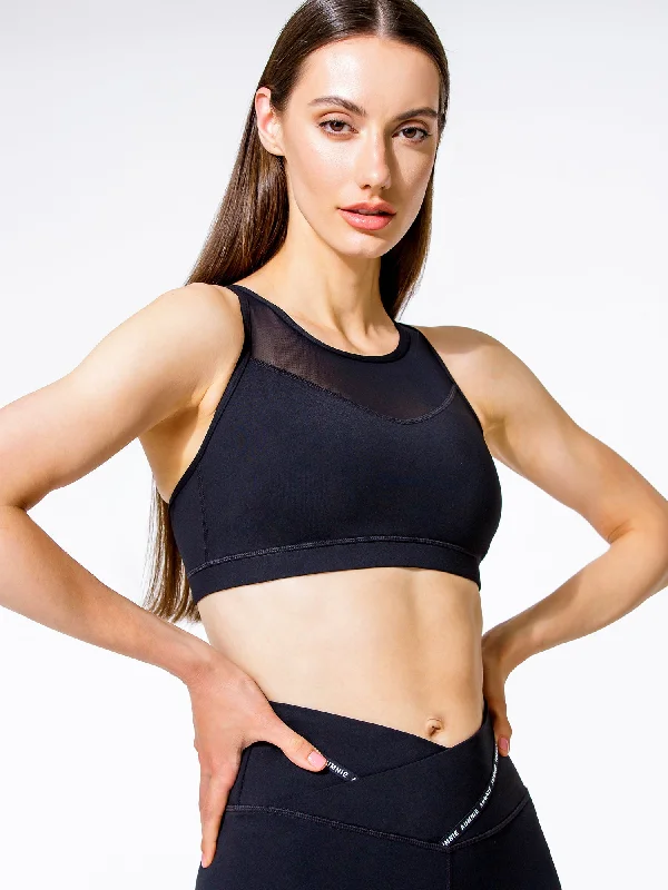 VANTAGE BRA, BLACK